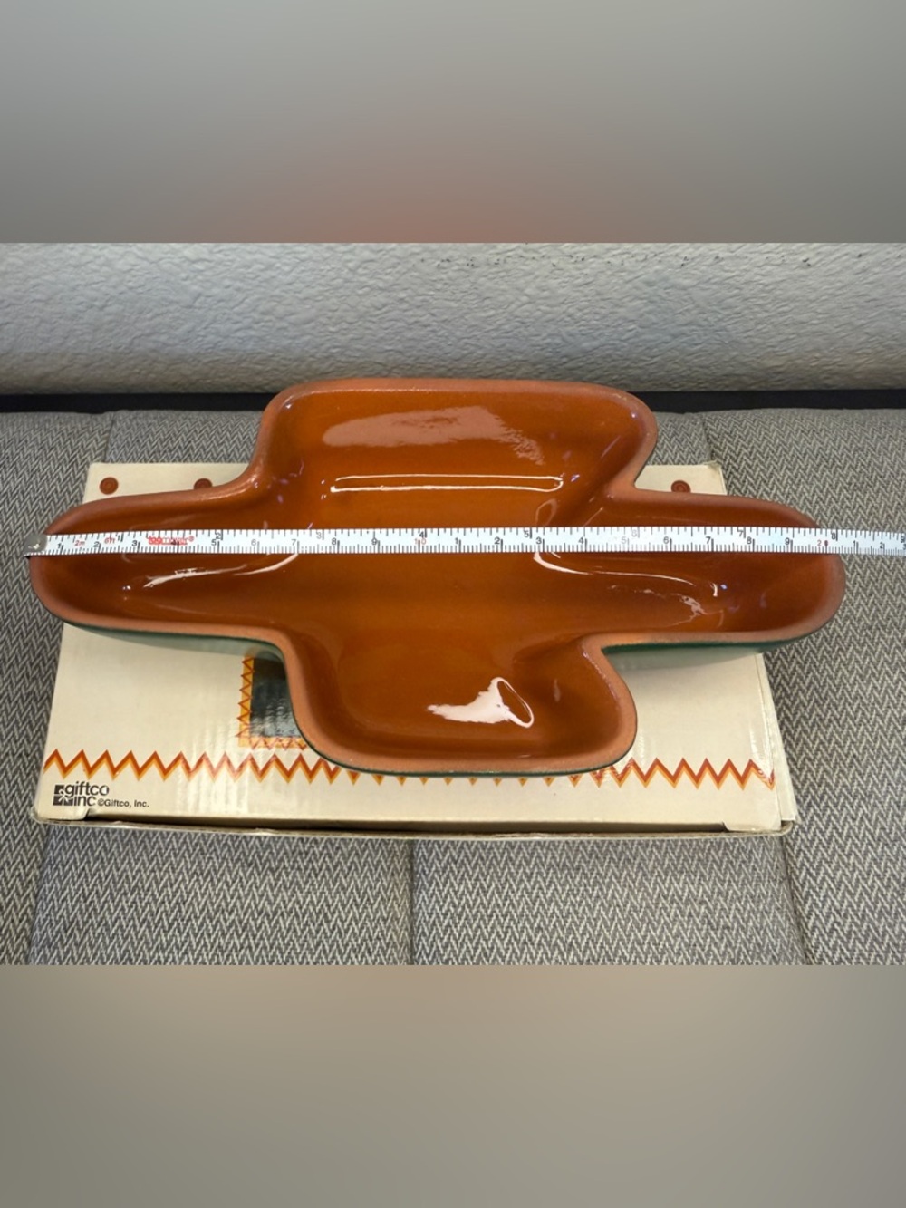 Salsa Bowl - Terra Cotta Cactus - Picture 8 of 16